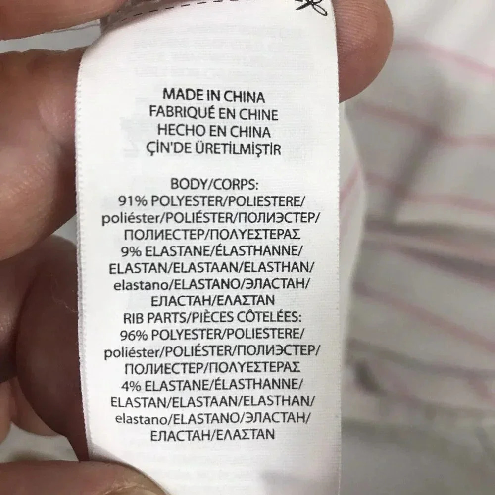 RLX Ralph Lauren Polo Shirt Mens XXL Pink White Striped Logo Short Sleeve 2XL - Picture 12 of 12